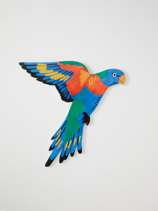 AERIAL LORIKEET WALL ART