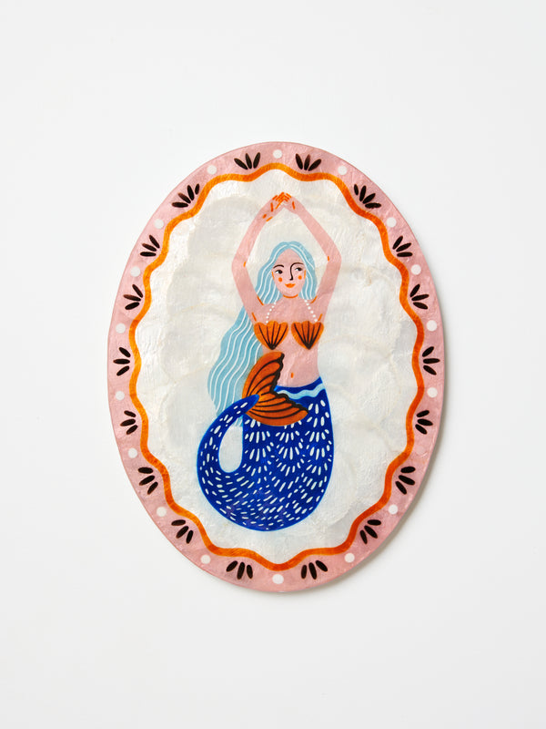 MERMAID PEARL FAN TILE