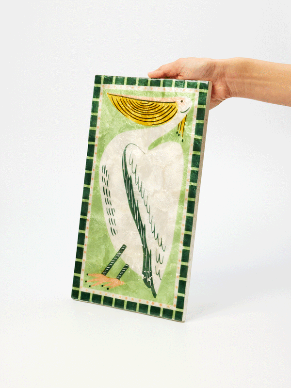 MARINER WALL ART PELICAN