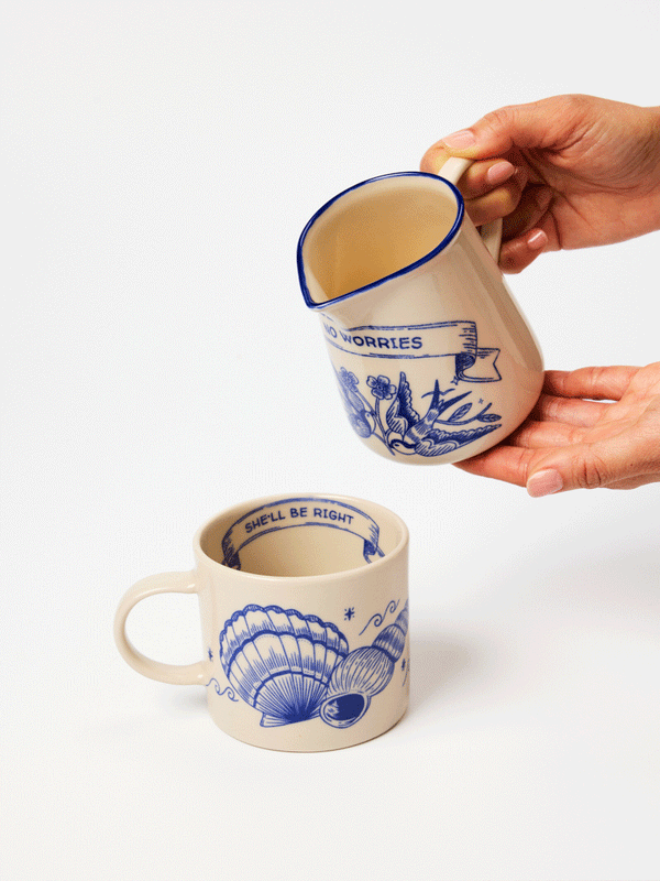 INKED JUG NO WORRIES