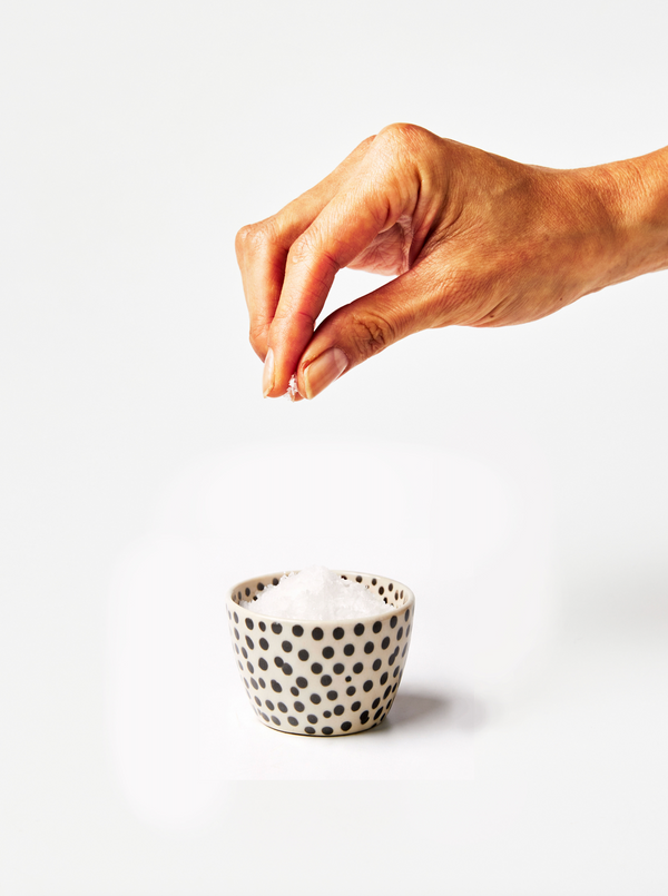 CHINO SALT BOWL BLACK SPRINKLE