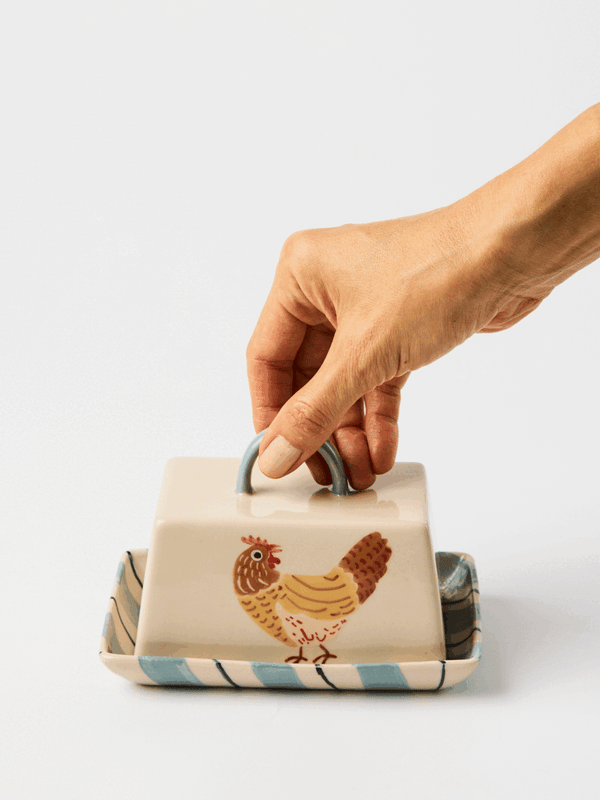 COOP BUTTER DISH