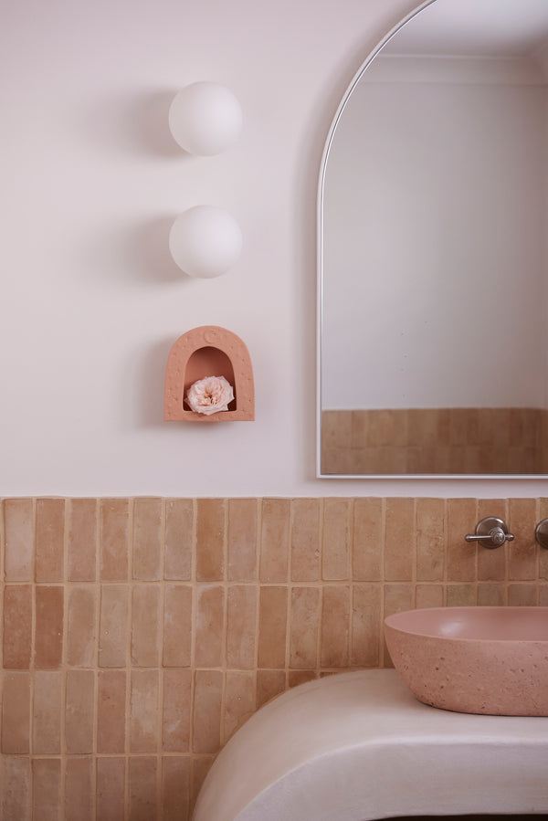 LUNA PINK WALL SHELF