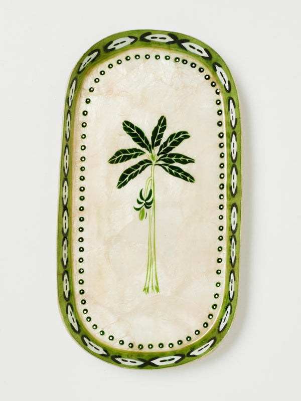 ATLANTIC GREEN PALM TRAY