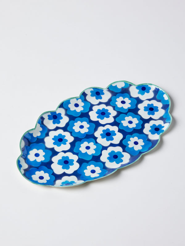 POPPY BLUE TRAY