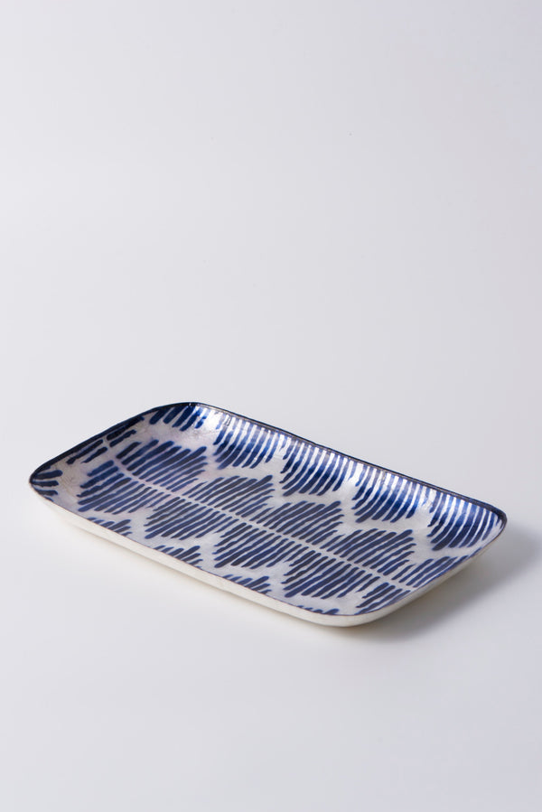 ATLANTIC BLUE STRIPES TRAY