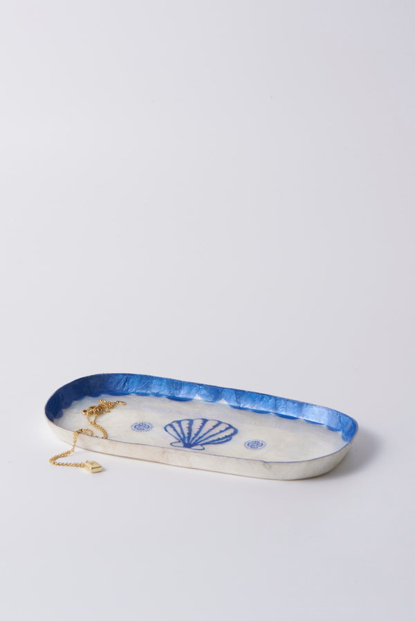 ATLANTIC SHELL TRAY BLUE