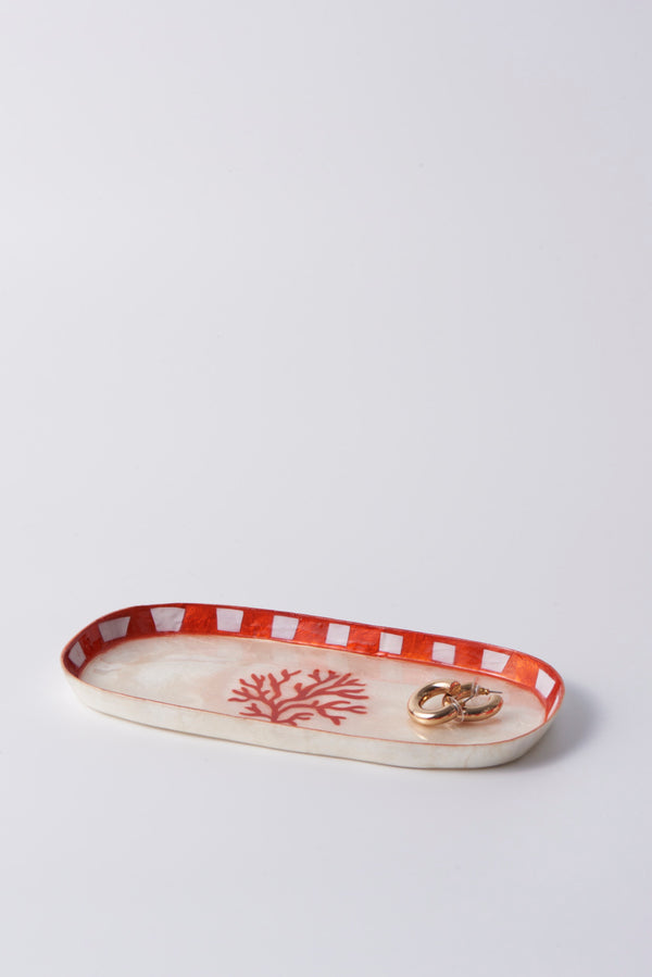 ATLANTIC CORAL TRAY RED