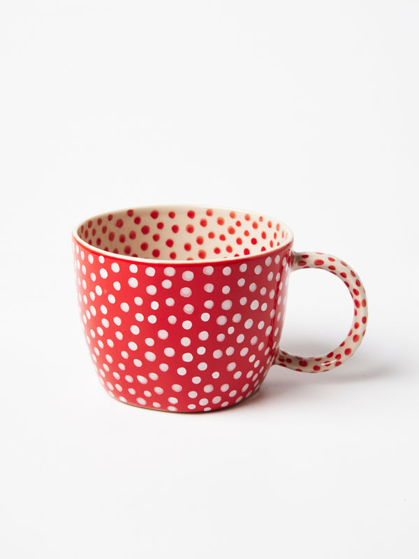 CHINO MUG RED SPOT