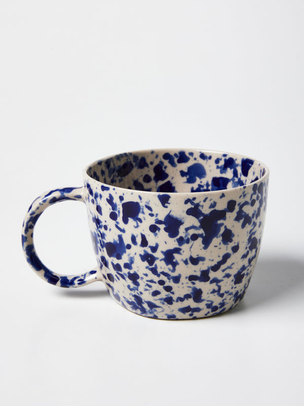 SPLATTER CHINO MUG BLUE