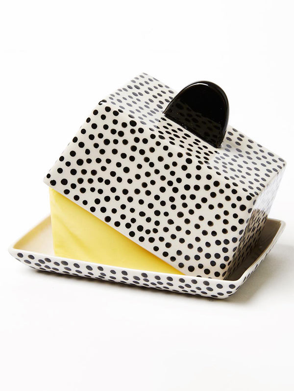 CHINO BUTTER DISH BLACK SPOT