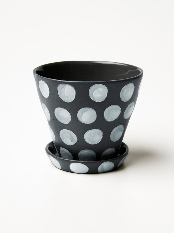 POCKET PLANTER GREY SPOT