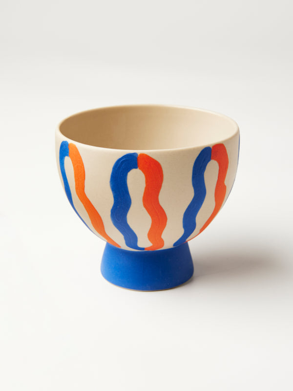 LOOPY PLANTER RED/BLUE